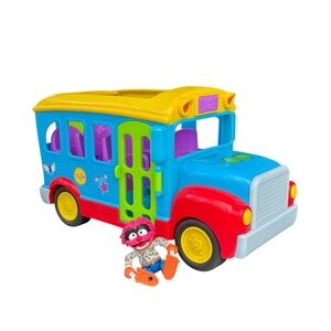 Disney Junior Muppet Babies Friendship School Bus With Lights and Music